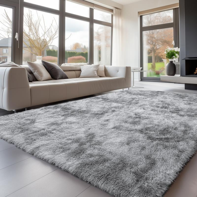 Faux Fur Shag Rug, 1 Count Soft Plush Rug, Comfortable Area Rug, Decorative Carpet for Home Living Room Bedroom