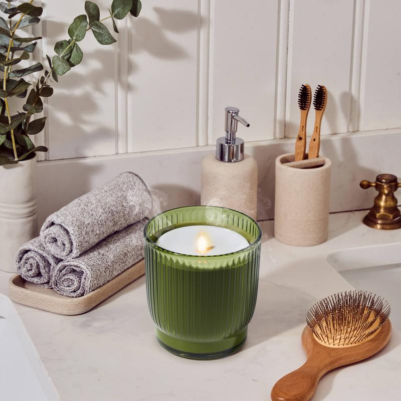 Candle Diffuser - Olive Ribbed